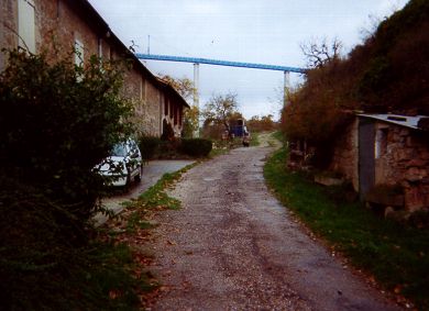 Verrières depuis l'un des hameaux qu'il surplombe