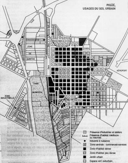 Plan de Pigüé en 1991
